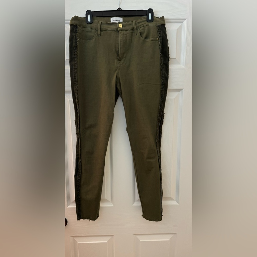 Green Frame Jeans